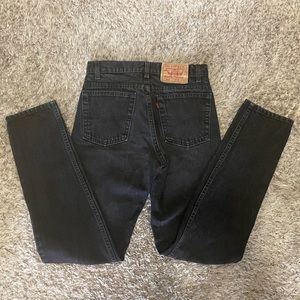 Vintage Levis 512 black